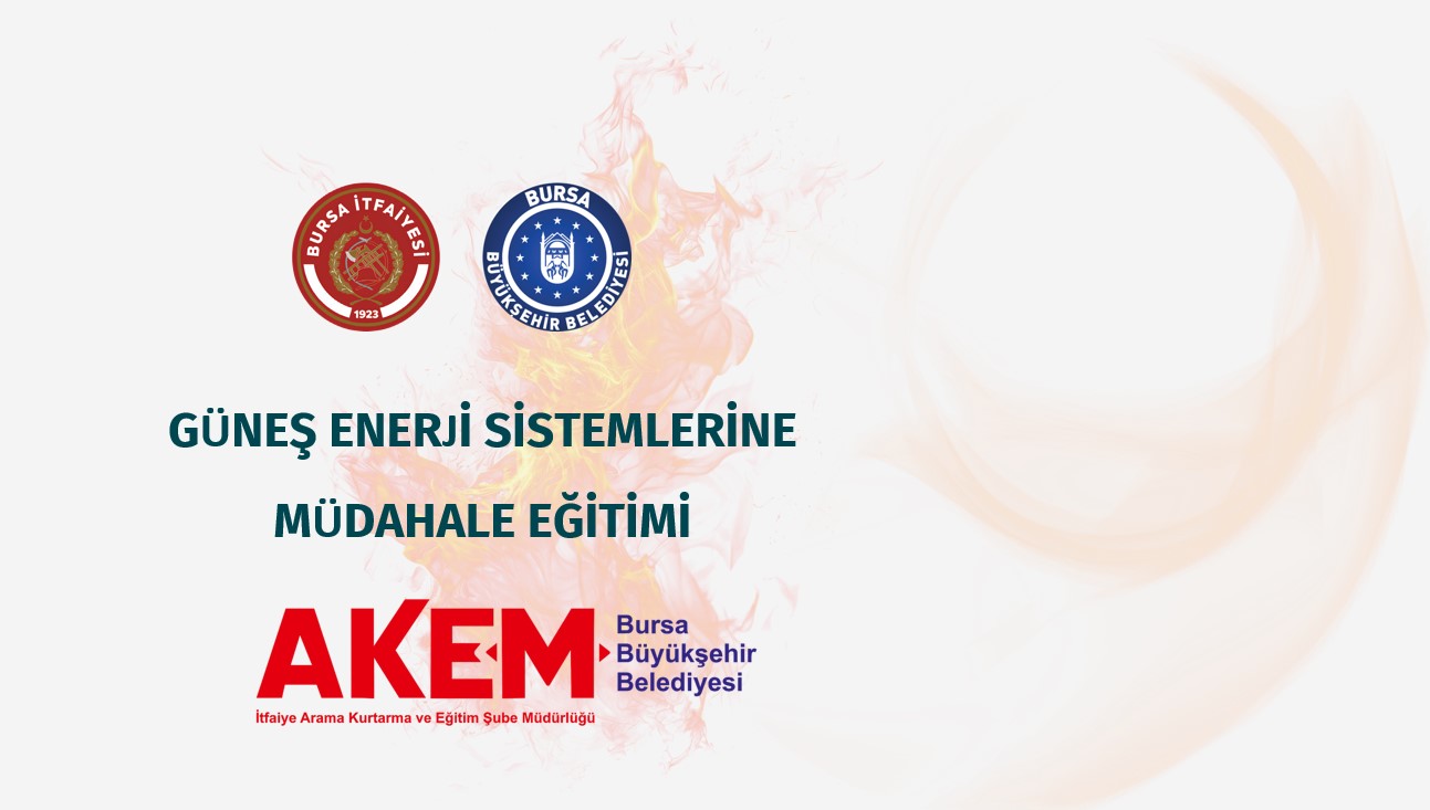 Güneş Enerji Sistemleri Yangınlarına Müdahale Eğitimi
